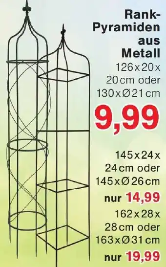Wiglo Wunderland Rank Pyramiden aus Metall Angebot