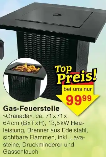 Wiglo Wunderland Gas-Feuerstelle Angebot