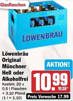 AEZ Löwenbräu Original Münchner Hell oder Alkoholfrei Angebot