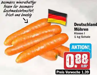 AEZ Deutschland Möhren Angebot