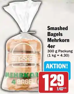 AEZ Smashed Bagels Mehrkorn 4er Angebot