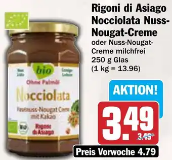 AEZ Rigoni di Asiago Nocciolata Nuss Nougat-Creme Angebot
