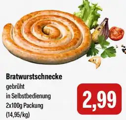 Feneberg Bratwurstschnecke Angebot