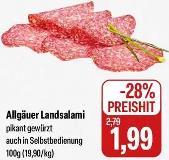 Feneberg Allgäuer Landsalami Angebot