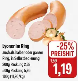 Feneberg Lyoner im Ring Angebot