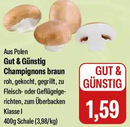Feneberg Gut & Günstig Champignons braun Angebot