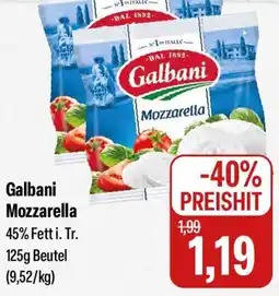 Feneberg Galbani Mozzarella Angebot