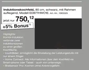Möbel Inhofer Induktionskochfeld Angebot