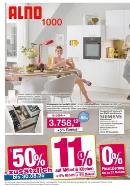 Möbel Inhofer Alno alno 1000 einbauküche Angebot