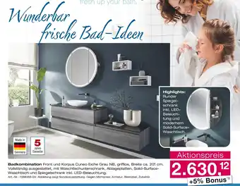 Möbel Inhofer Badkombination Angebot