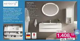 Möbel Inhofer Kenborg badkombination Angebot