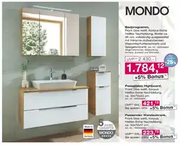 Möbel Inhofer Mondo badprogramm Angebot