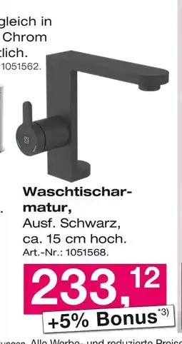 Möbel Inhofer Waschtischarmatur Angebot