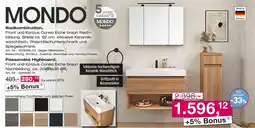 Möbel Inhofer Mondo badkombination Angebot