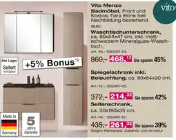 Möbel Inhofer Vito waschtischunterschrank Angebot