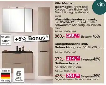Möbel Inhofer Vito waschtischunterschrank Angebot