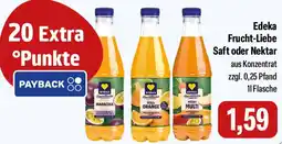Feneberg Edeka Frucht-Liebe Saft oder Nektar Angebot