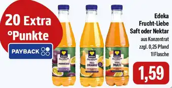 Feneberg Edeka Frucht-Liebe Saft oder Nektar Angebot
