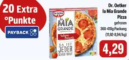 Feneberg Dr. Oetker la Mia Grande Pizza Angebot