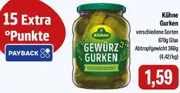 Feneberg Kühne Gurken Angebot