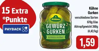 Feneberg Kühne Gurken Angebot