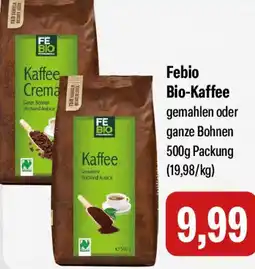 Feneberg Febio Bio-Kaffee Angebot