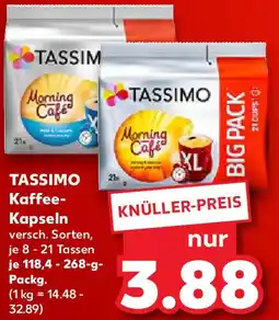 Kaufland TASSIMO Kaffee Kapseln Angebot