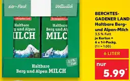 Kaufland BERCHTESGADENER LAND Haltbare Berg- und Alpen-Milch Angebot