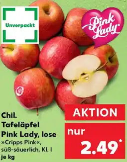 Kaufland Chil. Tafeläpfel Pink Lady, lose Angebot