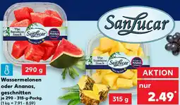 Kaufland SanLucar Wassermelonen oder Ananas, geschnitten Angebot
