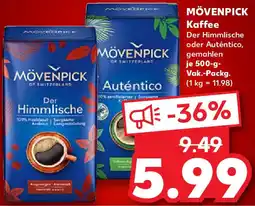 Kaufland MÖVENPICK Kaffee Angebot