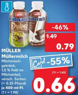 Kaufland MÜLLER Müllermilch Angebot