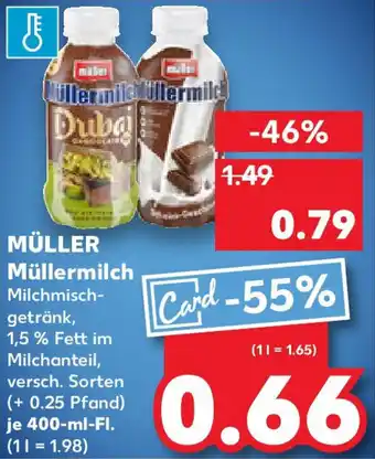 Kaufland MÜLLER Müllermilch Angebot