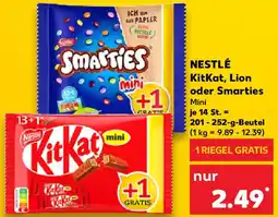 Kaufland NESTLÉ KitKat, Lion oder Smarties Angebot