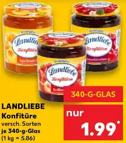 Kaufland LANDLIEBE Konfitüre Angebot