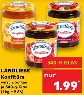 Kaufland LANDLIEBE Konfitüre Angebot
