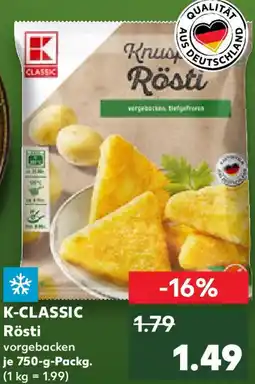 Kaufland K-CLASSIC Rösti Angebot