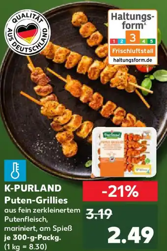 Kaufland K-PURLAND Puten-Grillies Angebot