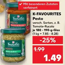Kaufland K-FAVOURITES Pesto Angebot
