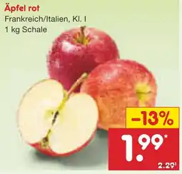Netto Marken-Discount Äpfel rot Angebot