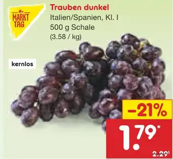 Netto Marken-Discount Markttag trauben dunkel Angebot