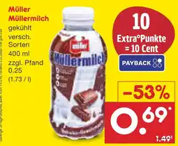 Netto Marken-Discount Müller müllermilch Angebot