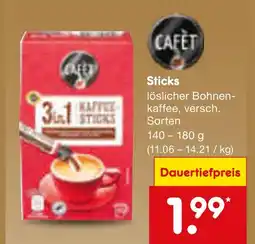 Netto Marken-Discount Cafet sticks Angebot