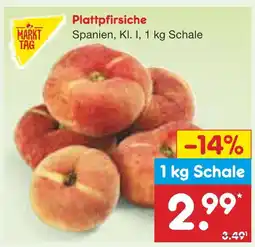 Netto Marken-Discount Plattpfirsiche Angebot