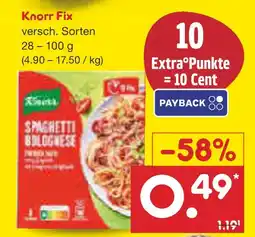 Netto Marken-Discount Knorr fix Angebot