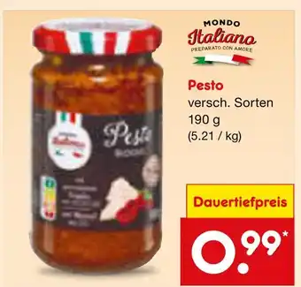 Netto Marken-Discount Mondo italiano pesto Angebot