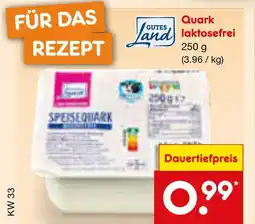Netto Marken-Discount Gutes land quark Angebot