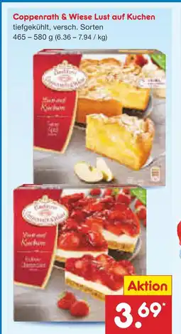 Netto Marken-Discount Coppenrath & wiese lust auf kuchen Angebot