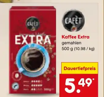 Netto Marken-Discount Cafet kaffee extra Angebot