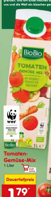 Netto Marken-Discount Biobio tomaten-gemüse-mix Angebot